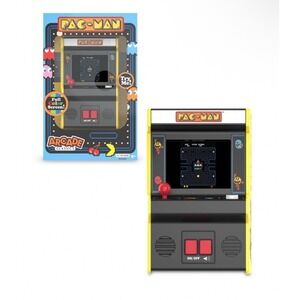 Pac-Man Arcade Classics Handheld Electronic Game Full Color Screen Retro Mini
